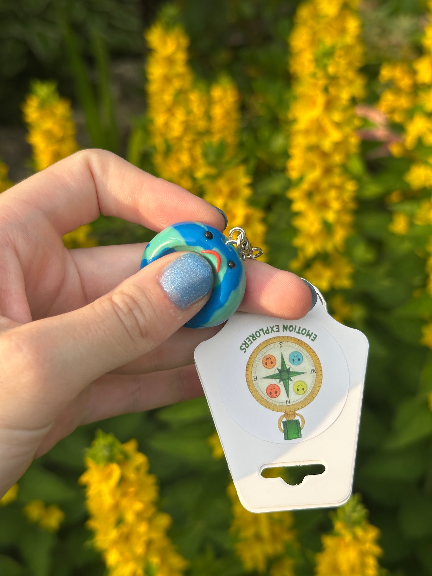 Sad Emotion Stone- Key Ring