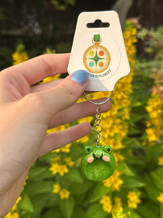 Shiny Frog Worry Stone