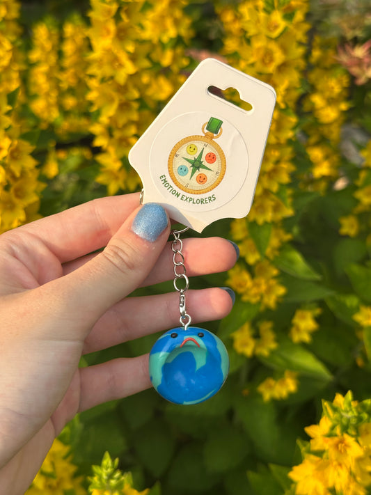 Sad Emotion Stone- Key Ring